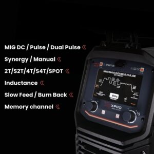 SPARTUS XPro MIG 260 Dual Pulse MIG MAG