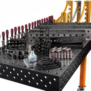Spartus - Set di accessori per tavolo di saldatura Maximus, Hermes, Ferros 3D – Morsetti precisi, attacchi e strumenti per un fissaggio sicuro D28 System (06)