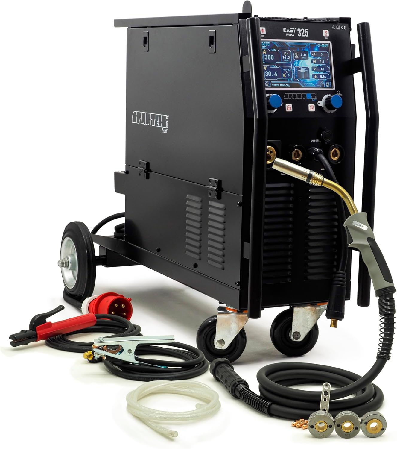 Spartus® EasyMIG 325 Synergia LCD MIG/MAG 300A Synergia LCD Inverter Saldatrice TIG 400V